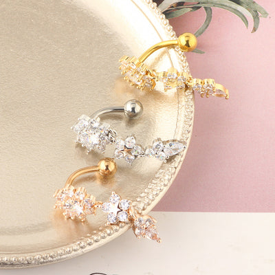 Piercing Ombligo Elegante - Joyería Umbilical Estilo Europeo - Image 8
