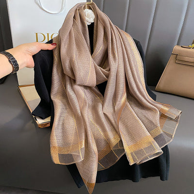 Bufanda Reversible de Doble Cara para Primavera y Otoño - Image 10