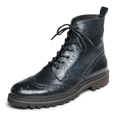 Botas Martin Casuales para Hombre - Tacón Bajo y Punta Redonda - Image 10