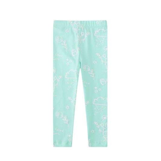 Leggings Elásticos Suave para Niñas - Colección Otoño Europa y América