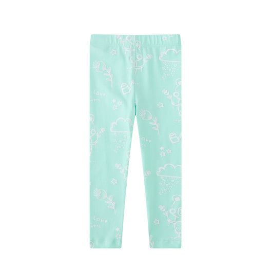 Leggings Elásticos Suave para Niñas - Colección Otoño Europa y América
