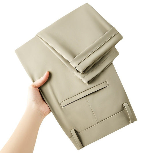 Pantalones Casuales Ejecutivos Stretch Rectos Holgados para Hombre - Image 5