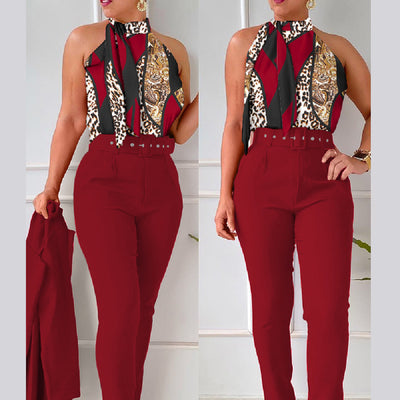 Chaleco Floral para Traje Ejecutivo Mujer - Image 16