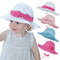 Gorro de Bebé Verano Algodón Floral Estilo Europeo