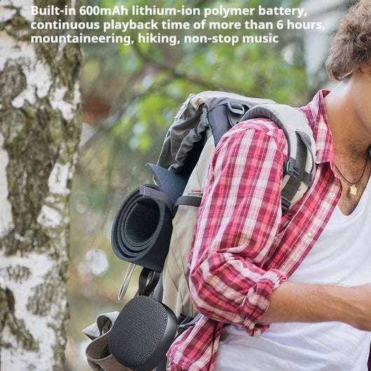 Parlante Portátil Bluetooth Mini con Tela Impermeable y Imán - Image 14