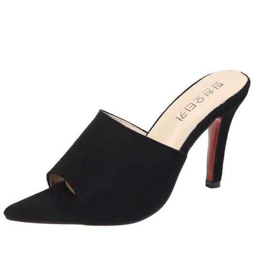 Sandalias de Ante Punta Abierta para Mujer - Cómodas y Elegantes - Image 3