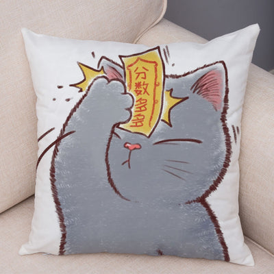 Funda de Almohada de Lino con Estampado Moderno para Sofá y Coche - Image 22