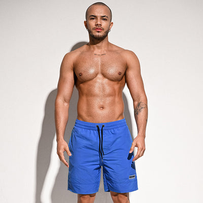 Shorts de Baño Hombre Corte Relajado Largo Cinco Puntos - Image 12