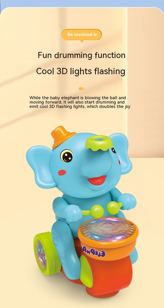Auto Musical Infantil con Luces LED y Elefante Adorable - Image 6