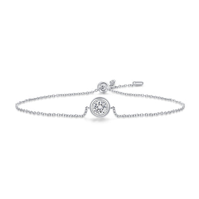 Pulsera de Plata 925 Estilo Ins con Diamantes - Diseño Minimalista y Elegante - Image 5