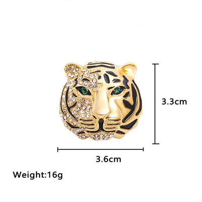 Broche Retro Tigre Estilo Europeo y Americano - Image 3