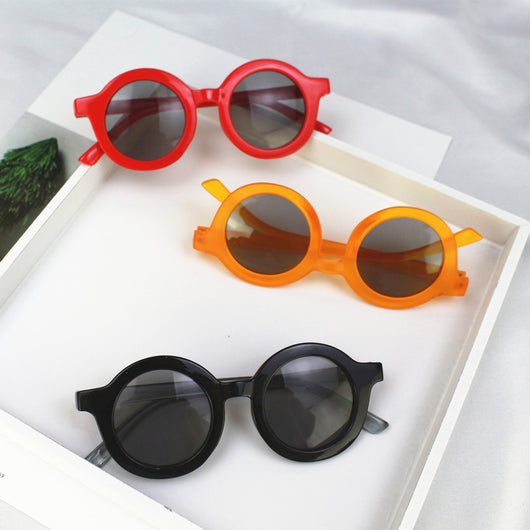 Gafas de Sol Redondas Estilo Coreano para Niños y Hombres - Image 3