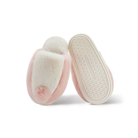 Pantuflas Cálidas Antideslizantes con Suela Gruesa y Forro Esponjoso