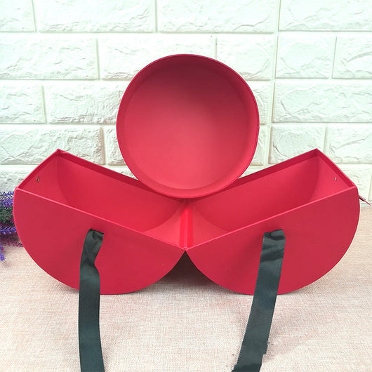 Caja de Regalo Redonda con Apertura Lateral para San Valentín - Image 12