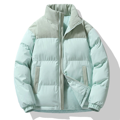 Abrigo Acolchado Unisex de Cuello Alto para Invierno - Image 10