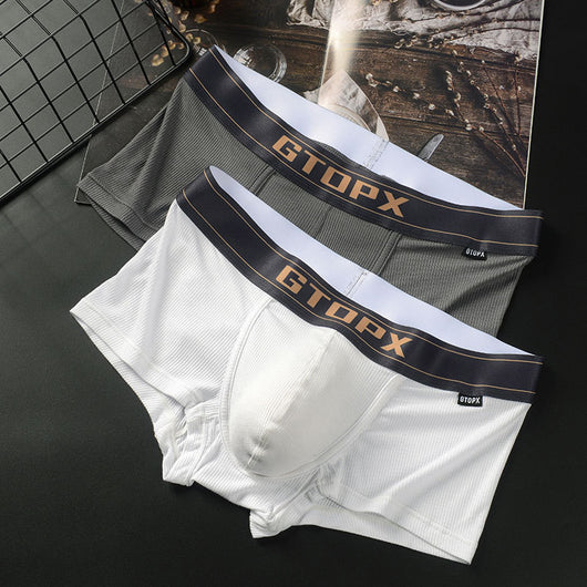 Bóxer Briefs Ligeros de Verano para Hombre - Cintura Baja