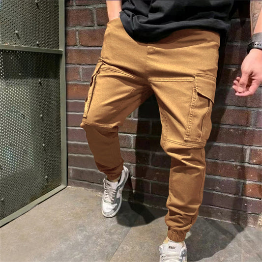 Pantalones Cargo Deportivos para Hombre con Bolsillos