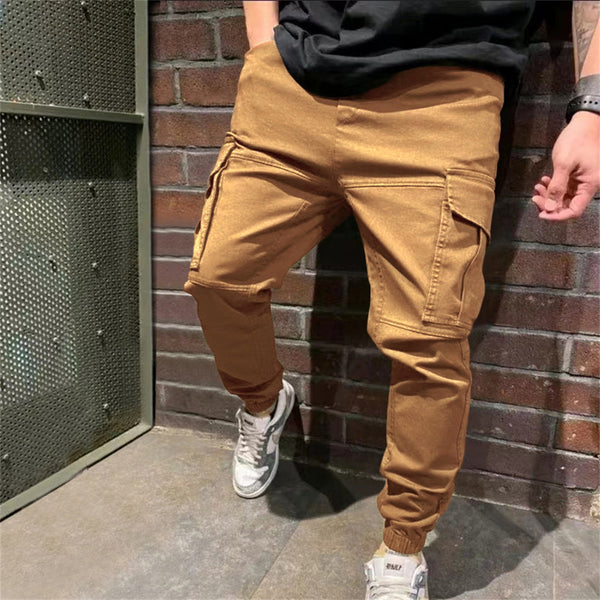 Pantalones Cargo Deportivos para Hombre con Bolsillos
