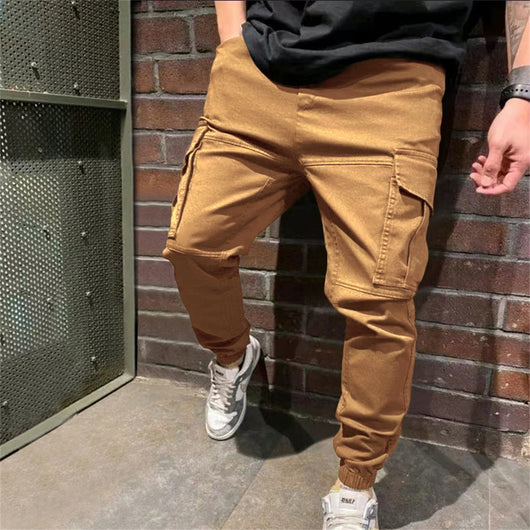 Pantalones Cargo Deportivos para Hombre con Bolsillos