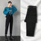 Loose Black Soft Velvet Pants - Versatile and Comfortable Design