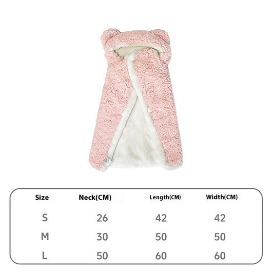 Manta Térmica de Algodón Velvet para Gatos y Perros - Abrigo Acogedor Invierno - Image 5