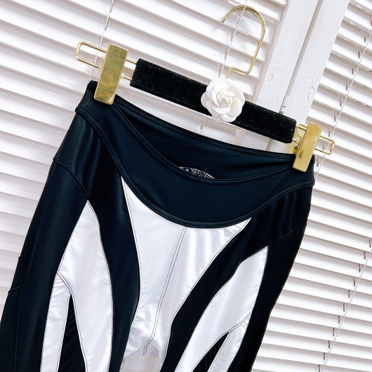 Leggings Deportivos con Malla y Costuras Decorativas para Mujer - Image 18