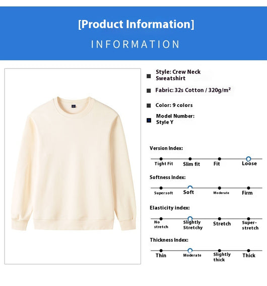 Navy blue pure cotton long sleeve round neck sweatshirt with ribbed cuffs and hem, displayed flat. - Image 11