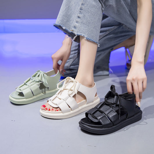 Zapatos Deportivos Planos de Verano para Mujer - Diseño Romano - Image 10