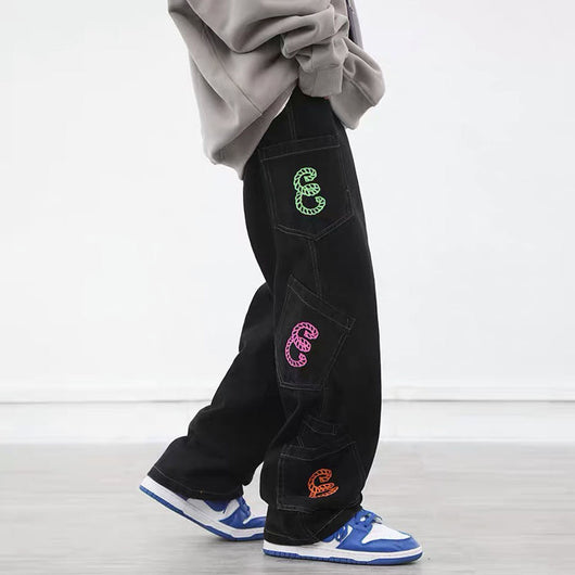 Pantalones Casuales Sueltos con Múltiples Bolsillos - Image 2