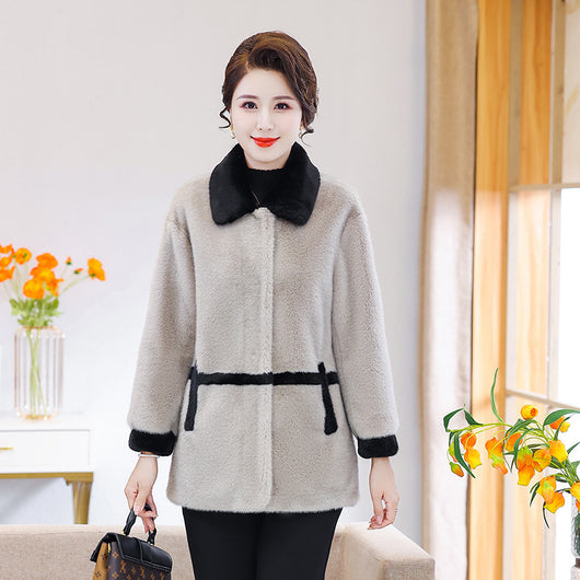 Abrigo de Invierno para Mujer Grueso y Elegante - Image 6