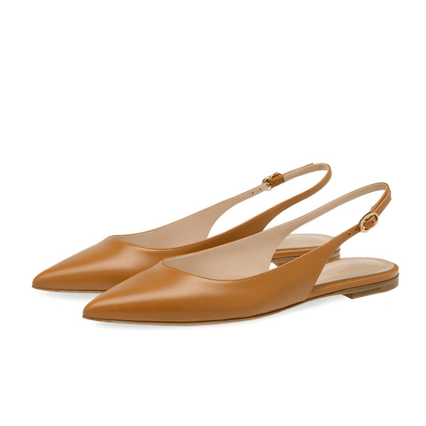 Zapatos Casuales Elegantes con Punta Afilada y Base Plana