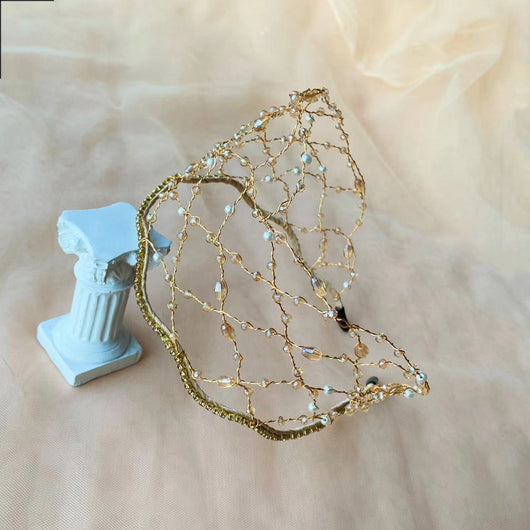 Aro Tejido para Cabello con Cuentas Estilo Coreano - Image 6