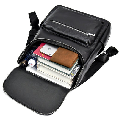 Mochila de Cuero para Hombre Estilo Casual - Image 13