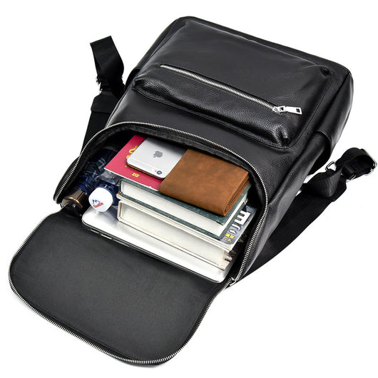 Mochila de Cuero para Hombre Estilo Casual - Image 13