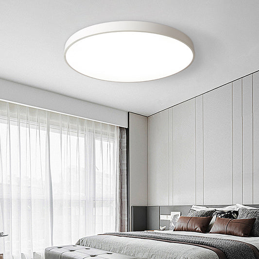 Lámpara de Techo LED Redonda Minimalista para Sala de Estar
