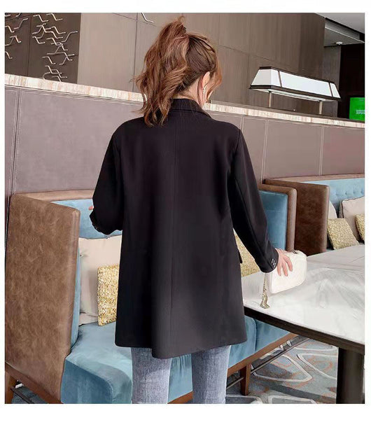 Blazer Ejecutivo Marrón Talle S - Diseño Minimalista para Mujer - Image 7