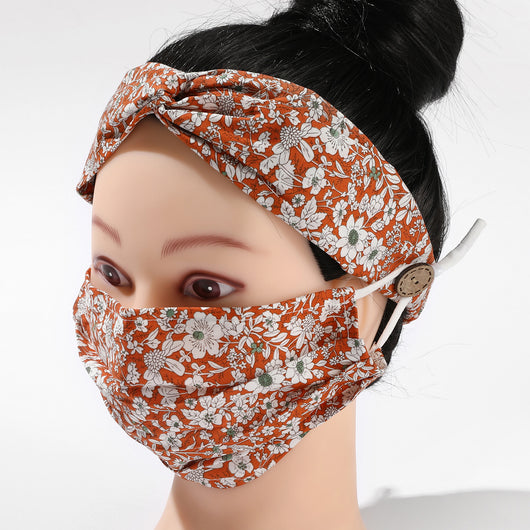 Juego de Mascarillas y Bandas de Algodón Puro - Image 17