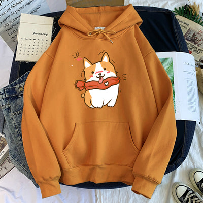 Sudadera Mujer Estampado Tendencia Coreana Manga Larga Casual - Image 19