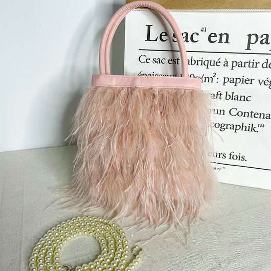 Bolso Mensajero de Perlas con Cadena para Mujer - Image 5
