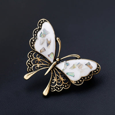 Broche Mariposa de Concha Natural - Image 9