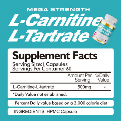 Cápsulas de L-Carnitina L-Tartrato - Image 3