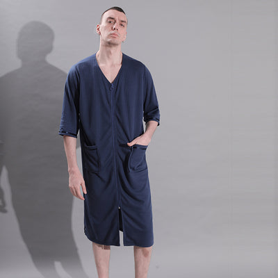 Bata Suelta Talla Grande Estilo Japonés y Coreano para Dormir - Image 10