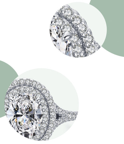 Anillo de Plata 925 con Diamante Talla Esmeralda - Image 11