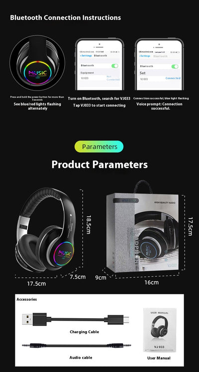 Auriculares Bluetooth Deportivos Inalámbricos con Diseño Metálico para Gaming - Image 21