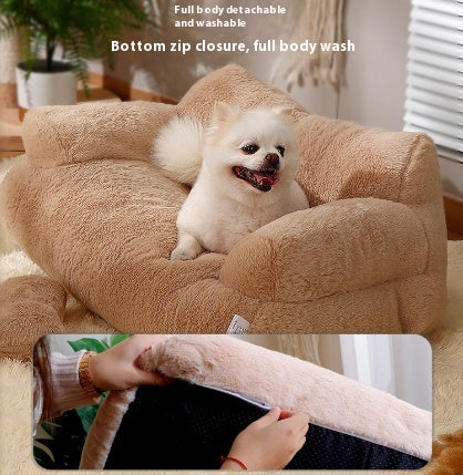 Cama Térmica Lavable para Perros y Gatos con Colchón Removible - Image 5
