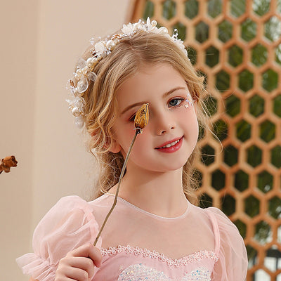 Diadema de Corona Floral para Niñas - Adorno para Cabeza - Image 8