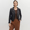 Abrigo de Cuero Genuino Slim Fit Premium