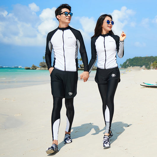 Bañador Deportivo Manga Larga Secado Rápido con Protección Solar - Image 11