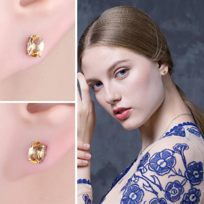 Aretes de Citrino para Mujer - Image 5