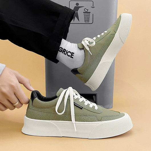 Zapatillas Canvas Clásicas para Hombre con Suela Gruesa - Image 9